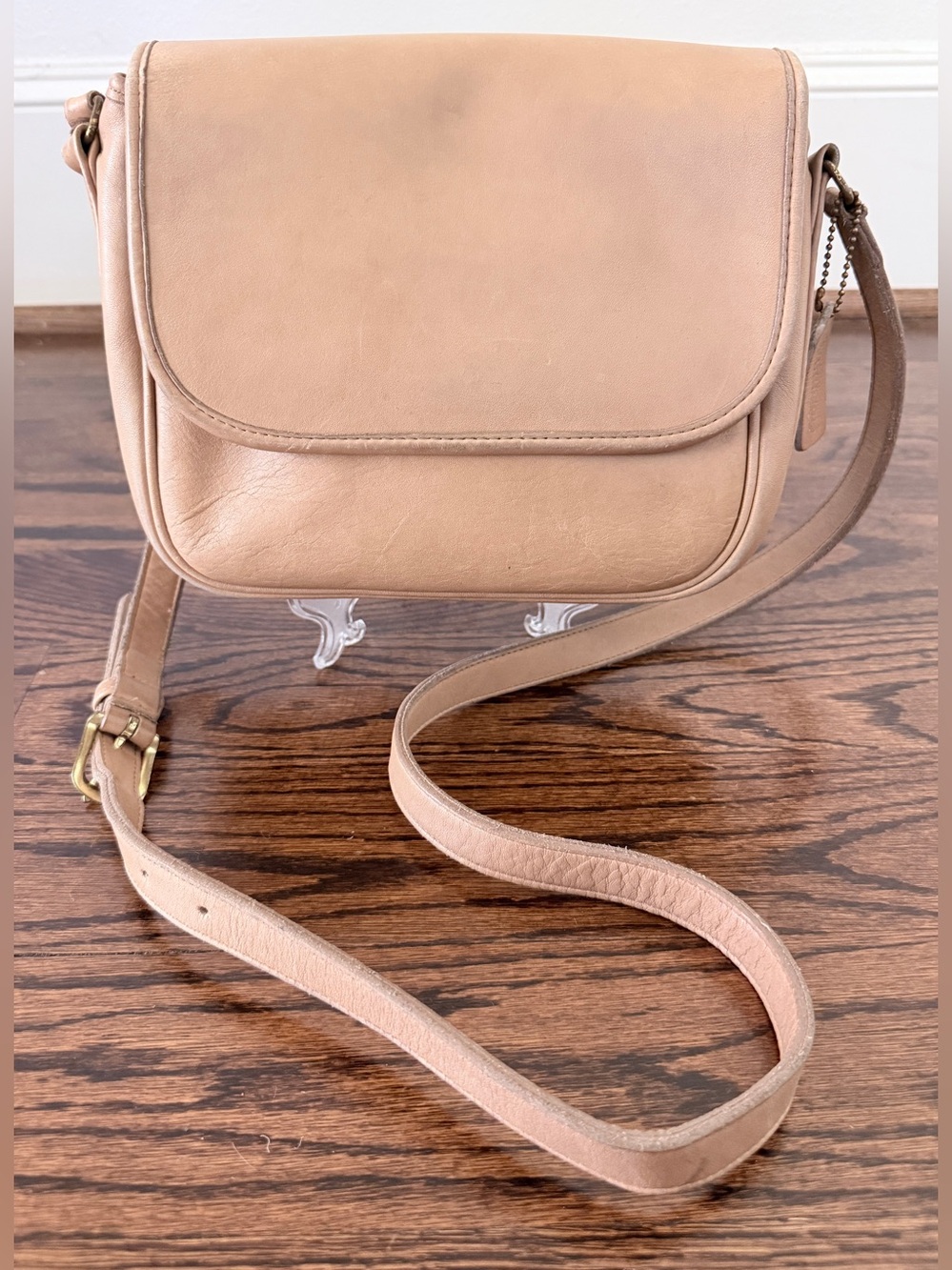 Vintage Coach 4110 Tailored Pouch - Putty